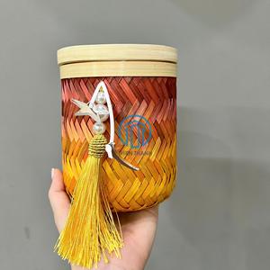 Popular Handmade Woven Bamboo Storage <b>Box</b> New Gergean <b>Box</b> for <b>Ramadan</b> and Arabian <b>Gifts</b> Made in Vietnam - Product Image 6