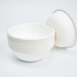 Tailles personnalisées disponibles Bol jetable écologique de 850ml Capacité ronde de 29oz pour salades et soupes consistantes - Product Image 4