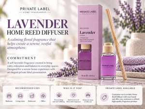Diffusore di Aromi alla Lavanda con Etichetta Privata 90ml OEM |   Fragranza Floreale Rilassante per la Casa |   Prodotto in Spagna UE - Product Image 3