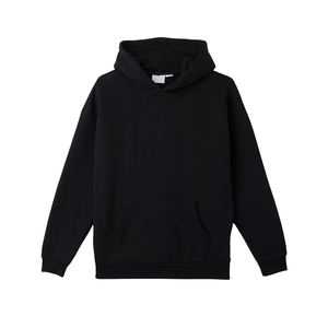 Sudadera con capucha extragrande con estampado bordado liso teñido para hombre, ropa de calle de moda, Jersey de algodón, estilo juvenil - Product Image 4