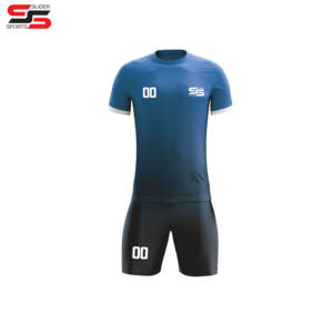 Ensemble d'uniformes de maillots de football professionnels personnalisés pour enfants Vêtements de football en ligne bon marché Vêtements de sport - Product Image 1