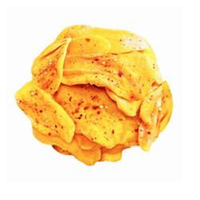 Zachte En Taaie Gedroogde Mango Met Zout En Chili, Niet Streng, Zoet En Zuur, Pittig En Vol