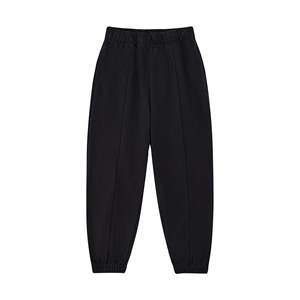 Pantalon de survêtement unisexe en molleton de coton de haute qualité personnalisé grande taille style hiver décontracté pour hommes et femmes style avant plat - Product Image 1