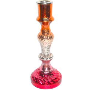 Vente chaude Centre de table de mariage Article artisanal indien Bougeoirs en verre pour bougie pilier Bougie conique Décoration de la maison - Product Image 1