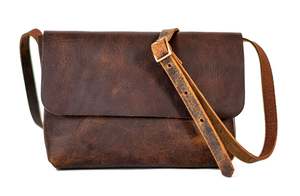 Elegant Genuine Leather Satchel <b>Crossbody</b> <b>Bag</b> Custom Logo Waterproof and Portable for Spring and <b>Summer</b> - Product Image 4