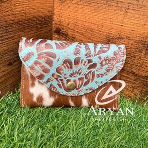 กระเป๋าใส่เหรียญทำจากหนังขนสัตว์ลายนูนมีสไตล์กระเป๋าใส่บัตรเครดิตทรงสี่เหลี่ยมผืนผ้ากระเป๋าใส่บัตรน่ารัก - Product Image 1