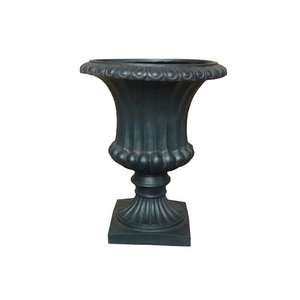 Vente directe d'usine, pots de fleurs en fibre de verre décoratifs modernes minimalistes en forme de vague Horti Club - écologiques, légers et durables - Product Image 1