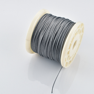 Corde à linge et ligne de pêche en acier inoxydable 304 avec revêtement de couleur pour l'extérieur Fil d'acier scellé en plastique - Product Image 3