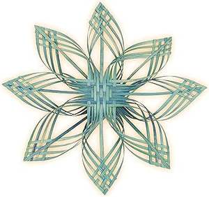 Precio barato 2025 nuevo modelo de lámparas decorativas de bambú, estantes de almacenamiento multifunción ecológicos dobles hechos a mano naturales - Product Image 2