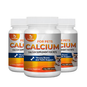 Compresse Masticabili per Animali Domestici ODM/OEM 200g/flacone Integratore Nutrizionale di Calcio per Gatti e Cani - Product Image 1