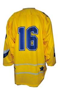 Uniforme de hockey sobre hielo personalizado para hombre, camisetas de hockey por sublimación, diseña tu propio equipo, ropa de equipo de liga, transpirable, 100% poliéster - Product Image 6