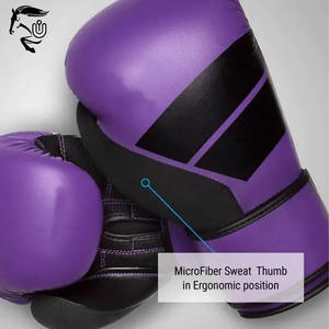 Guantes de boxeo de gimnasio de deportes profesionales de alta calidad con logotipo personalizado Guantes de entrenamiento de nuevo diseño a bajo precio - Product Image 3