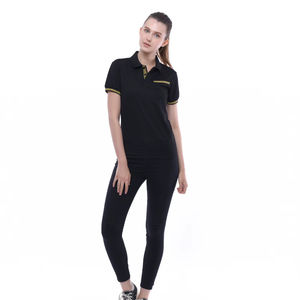 Camiseta Ultifresh Casual de Alto Rendimiento, Minimalista, Bordada, con Estampado Tejido, Antiarrugas, Ecológica, Mezcla de Algodón y Poliéster, Cuello Redondo - Product Image 3