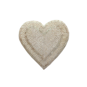 ชุดที่รองแก้วปักลูกปัดที่รองแก้วของขวัญสำหรับตกแต่งโต๊ะที่รองแก้วเครื่องดื่มลูกปัด - Product Image 2