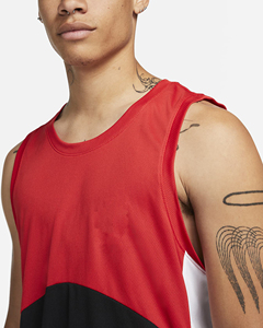 Camiseta de baloncesto de secado rápido de prensado en caliente barata de alta calidad personalizada camiseta de redes poliéster 2024 camisetas de baloncesto - Product Image 4