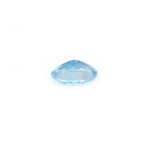 Topaze naturelle bleu ciel 5,04 carats, quartz facetté poli et calibré pour une performance optimale, disponible en émeraude, ovale, carré, poire, marquise - Product Image 3