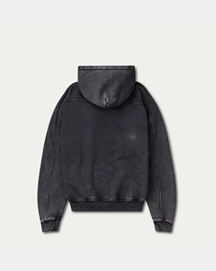 Sudaderas con capucha personalizadas para hombre 100% algodón peso pesado Boxy Vintage Streetwear sudaderas con capucha lavadas con ácido de gran tamaño para hombre - Product Image 5