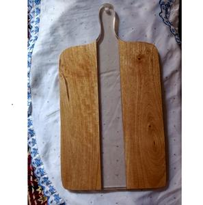 Vente chaude Planche à découper en bois et résine époxy Acacia Fabriqué à la main en forme de rectangle Conception en résine de couleur verte pour les hôtels cinq étoiles - Product Image 6