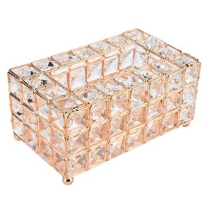 High Quality <b>Black</b> Metal Wired <b>Tissue</b> Box Stylish Landscape Square Carrying Design - Product Image 6