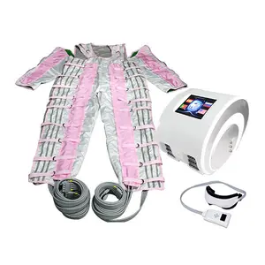 Genuine original high-end air pressotherapy 2 in 1 professional pressotherapy infrared lymphatic equipment