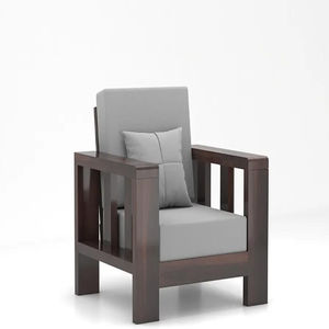 ชุดโซฟา5ที่นั่งทำจากไม้อะคาเซียไม้เนื้อแข็งโรสวูดเลานจ์สำหรับบ้านออฟฟิศและโรงแรม G-Walnut 5ที่นั่ง - Product Image 5