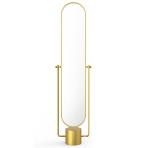 Espejo de piso de cuerpo completo de alta calidad, accesorio de vestidor de entrada hecho a mano para dormitorio y sala de estar, Idea de regalo versátil - Product Image 4