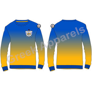 Sigma เสื้อสเวตเตอร์คอกลมปักลายสำหรับผู้หญิงแกมม่าชมรม - Product Image 1