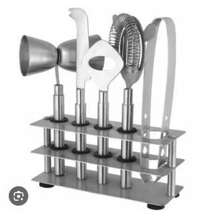 <span class=keywords><strong>3pcs</strong></span> 5pcs 7pcs tùy chỉnh barss thanh công cụ thiết lập thanh di động tiện ích thiết lập bartender Kit <span class=keywords><strong>Set</strong></span> giá rẻ - Product Image 1