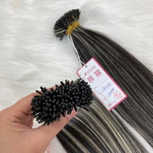 Venta al por mayor Itip 1b/60 grado 12A cutícula alineada sin enredos sin derramamiento sedoso estilo de onda recta 100% cabello humano virgen vietnamita - Product Image 1