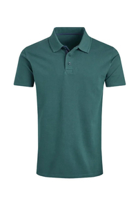 Polo de hombre de algodón 100% al por mayor, uniforme bordado estampado liso en blanco informal, Polo de golf con logotipo personalizado - Product Image 3