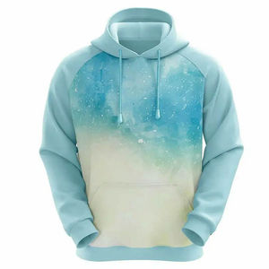 Sudadera con capucha de impresión por sublimación, jersey de lana en blanco, Sudadera con capucha de poliéster, sublimación para hombres, logotipo personalizado, soporte OEM, sudadera con capucha personalizada - Product Image 4