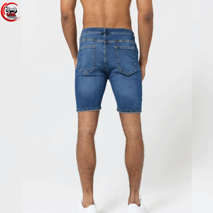 Denim Washed <b>Shorts</b> Custom <b>Men</b> Street Wear Denim Baggy <b>Shorts</b> / Denim <b>Short</b> <b>for</b> <b>Men</b> - Product Image 2