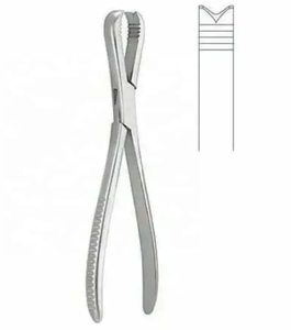 Pince de maintien d'os avec cliquet Pince de maintien d'os chirurgicale orthopédique en acier inoxydable de haute qualité - Product Image 5