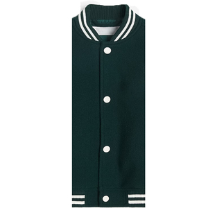 Veste universitaire sur mesure en gros d'usine, conception OEM, respirante, coupe-vent, de haute qualité, broderie pour hommes, patch frontal, streetwear - Product Image 3