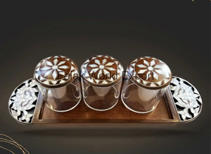 Vela de soja de lujo de perla madre de madera de alta calidad aroma árabe Oud Ramadan Eid Diwali regalo del Día del Padre decoración del hogar FWE - Product Image 6