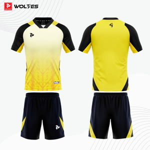 Maillot de football unisexe de haute qualité pour le Japon, manches courtes, couleurs personnalisables, nouveau design, uniforme d'équipe, 100 % polyester, séchage rapide - Product Image 6