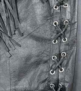 Nuevo Chaleco de cuero para motocicleta informal personalizado para hombre, resistente al viento, impermeable, transpirable, diseño personalizado, estilo vaquero para motocicleta - Product Image 5