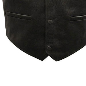 Chaleco de cuero para ropa de invierno Chaleco de cuero delgado de moda para hombre Más vendidos Nuevo diseño de invierno Ropa al por mayor - Product Image 2