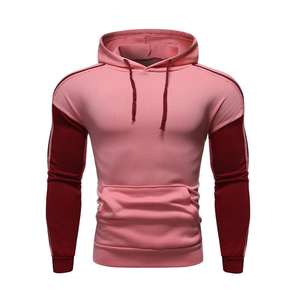 Sweat à capuche mode OEM Streetwear vierge Sweat à capuche manches longues coupe ajustée pour hommes Sweats à capuche en polaire - Product Image 1