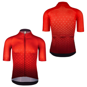 Maillot de cyclisme pour homme, tissu à séchage rapide, longueur standard, manches courtes, sublimé et imprimé, style veste, nom de l'équipe, service OEM - Product Image 6
