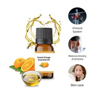 Aceite Esencial de Naranja Dulce Certificado GMP |   Proveedor Brasileño |   Aceite de Árbol de Té Puro Prensado en Frío |   Fragancia Aromática Cosmética - Product Image 1