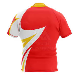 Jersey de rugby de nuevo diseño por encargo precio al por mayor camiseta de rugby de alta calidad de último diseño - Product Image 2