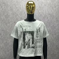 T-shirt vintage en coton pour homme, imprimé graphique, gris délavé, coupe ample et carrée, orné de strass, style streetwear décontracté et respirant