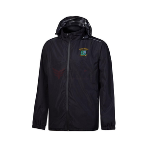 Cortavientos más vendidos Running Gaelic Hurling Football Rain Jacket Chaqueta cortavientos forrada de algodón Rain GAA Chaquetas - Product Image 1