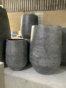 FIBERGLASS FIBERSTONE LIGHTWEIGHT <b>PLANTER</b> FLOWER POT POLYSTONE <b>TROUGH</b> DURABLE MATERIAL <b>GARDEN</b> POT COMMERCIAL PROJECT - Product Image 4