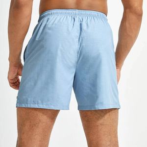 Pantalones cortos deportivos de cintura con cordón para hombre, Shorts de Entrenamiento Personalizados para correr, culturismo, gimnasio y playa - Product Image 4