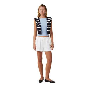 Dernière conception de vêtements décontractés personnalisés en gros vêtements d'été à la mode léger Slim Fit 180 Gsm Crop Design femmes débardeurs - Product Image 5