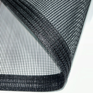 Tela de Malla de Poliéster Recubierta de PVC Negra de 1000Dtex/9x9 240gsm a Precio de Fábrica para Barrera de Piscina, Malla de Seguridad para Cercas - Product Image 4