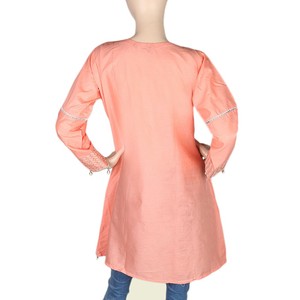 Kurti Corto Bordado para Mujer - Color Durazno - Product Image 2