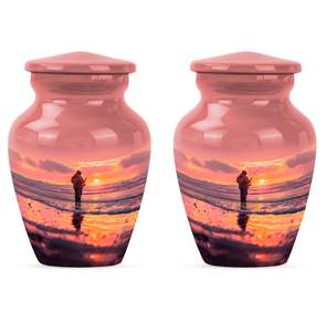 Urne de pêche pour cendres humaines pêcheur plage pêche petite urne personnalisée pêcheur conteneur océan cendres urne - Product Image 3